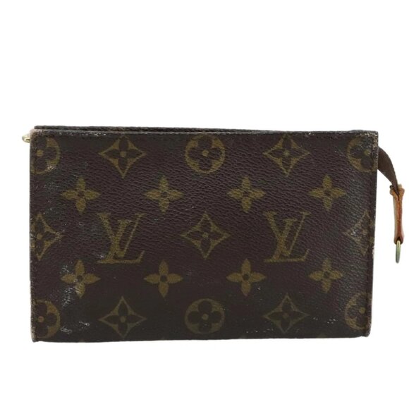 LOUIS VUITTON Monogram Bucket PM Accessory Pouch LV Auth 108590 - Picture 1 of 16
